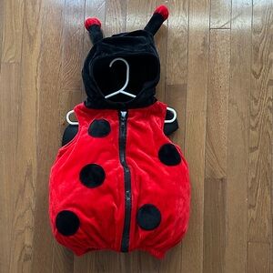 Toddler ladybug costume, size 24 months